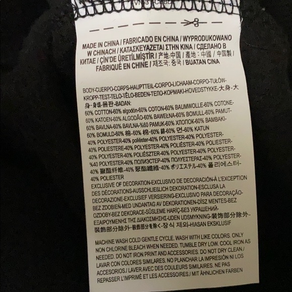 VANS Funnier Times Crop Women’s Hoodie Black - Picture 6 of 6